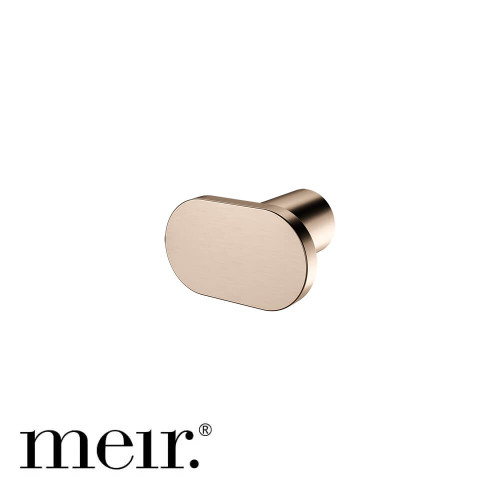 Meir Oppen Champagne T-Pull Cabinet Handle for Kitchen and Bathroom Renovations Australia.