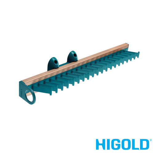 Higold B Series Tiffany Teal Slide Out Side Mount Wardrobe Tie Rack for 20 Ties Renovator Store Australia