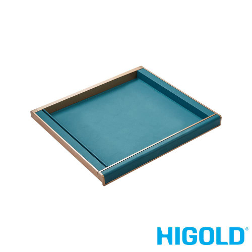 Higold B Series Pull Out Wardrobe Drawer Organiser in Tiffany Teal Finish for 600mm Cabinets available at Renovator Store Australia.
