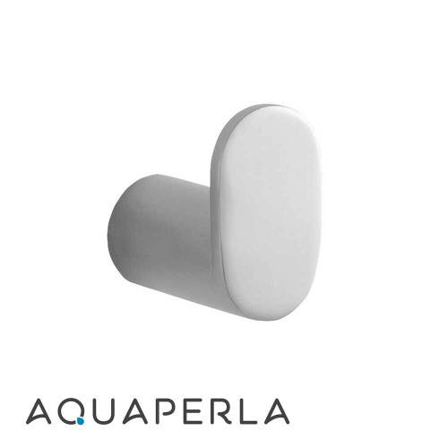 Modern Rushy Chrome Round Robe and Towel Hook, Stylish Bathroom Accessory Available in Australia