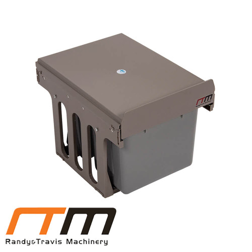 30L Pull-Out Concealed Twin Kitchen Waste Bin for 400mm Cupboards from Renovator Store Australia