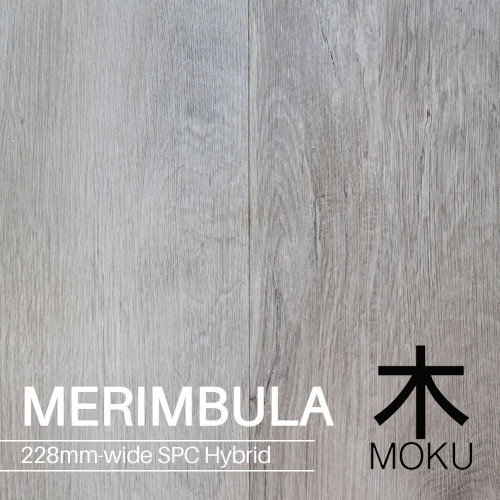 Waterproof Moku Merimbula hybrid SPC vinyl flooring plank for Australian homes and renovations