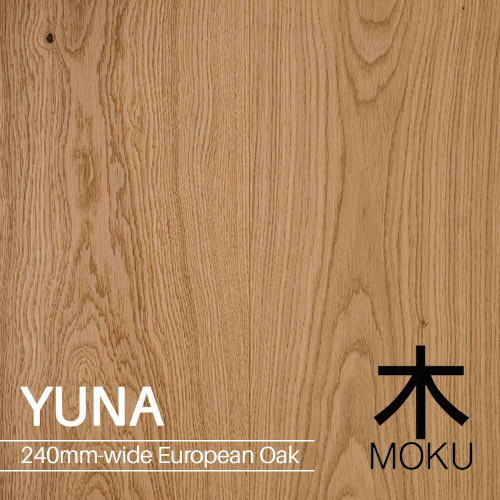 Moku Yuna 240mm wide French Natural engineered European oak floorboard sample from Renovator Store Australia.