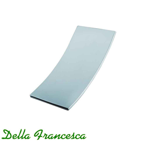 Della Francesca wall mounted waterfall bath spout in polished chrome finish for modern Australian bathrooms