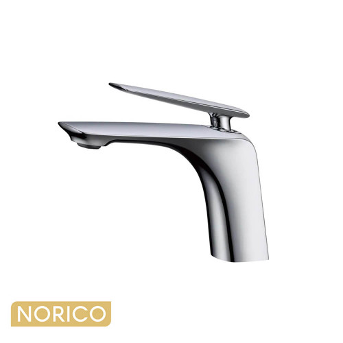 Norico Bellino Polished Chrome Basin Mixer Tap for Modern Australian Bathrooms