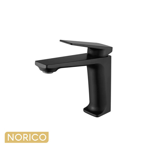 Norico Cavallo Matte Black Basin Mixer Contemporary Bathroom Tapware Australia