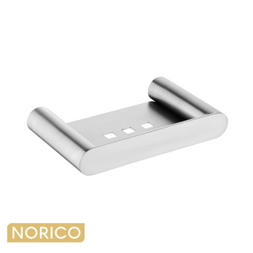 Norico Esperia Polished Chrome Wall Mounted Soap Dish Holder for Modern Australian Bathrooms