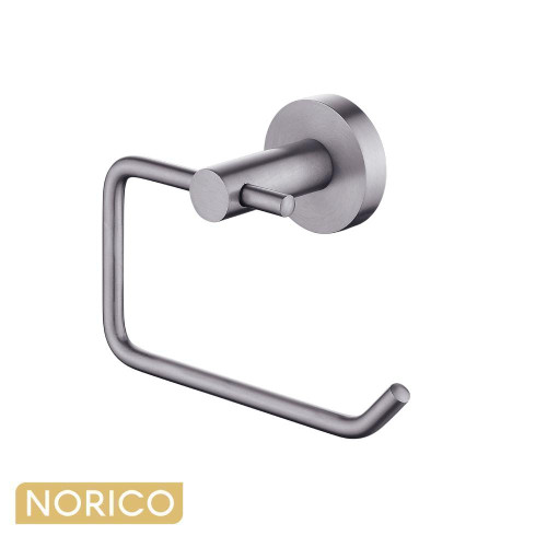 Norico Pentro Gun Metal Grey Toilet Roll Holder, Wall Mounted 304 Stainless Steel Bathroom Accessory, Australia