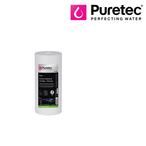 Puretec WH2-30 Replacement Sediment Filter Cartridge 10 Inch MaxiPlus 5 Micron for Whole House Water Filtration Systems Australia