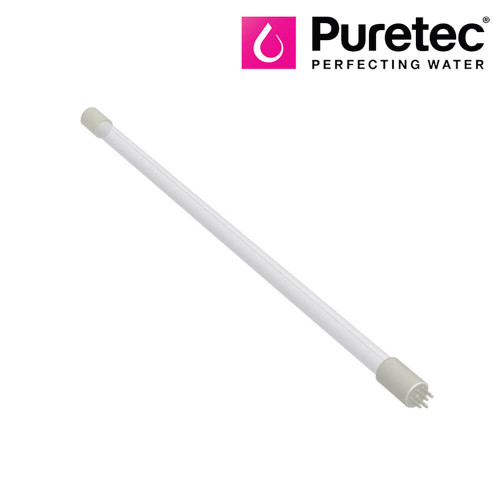 Puretec RL6 Hybrid Replacement UV Lamp, 46W High Output Ultraviolet Light with 4 Pin Connection for Water Treatment Systems.