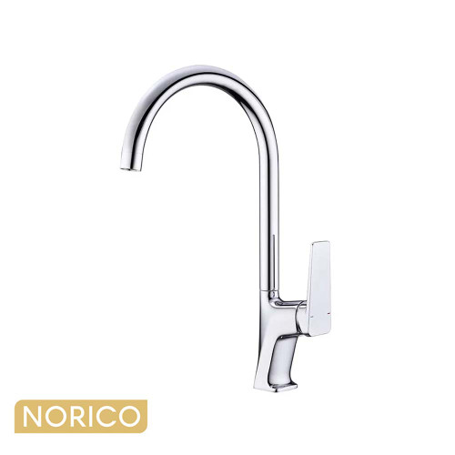 Norico Cavallo Brushed Nickel Kitchen Mixer Tap for Australian Home Renovations