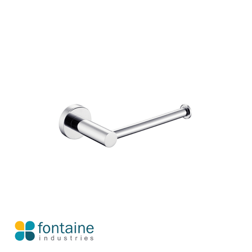 Modern Rosa Chrome Toilet Paper Roll Holder - Stylish Bathroom Accessory Australia