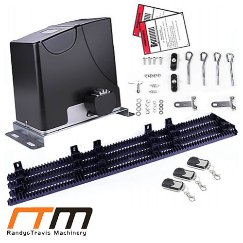 Heavy-duty automatic sliding gate opener mechanism for residential driveway security in Australia.