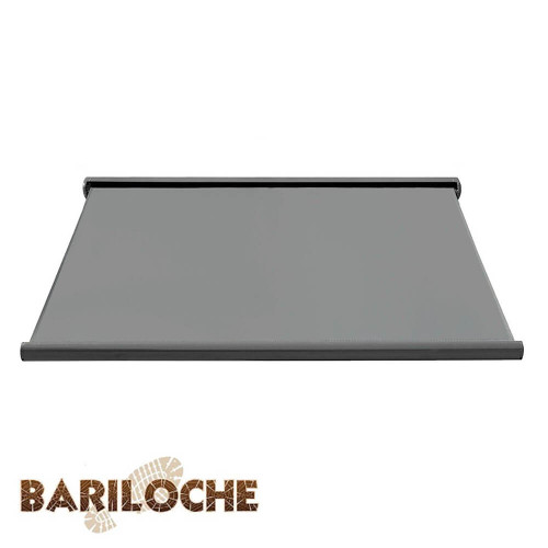 Motorised 5m x 3m Grey Retractable Folding Arm Awning for Patio and Outdoor Deck Australia