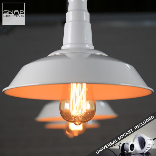 Modern White Dome Pendant Light - Harvey Series - Elegant Ceiling Lighting for Australian Homes