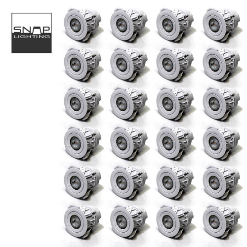 Snap Lighting GU10 LED Downlight Kit with Universal Socket 24 Pack for modern home lighting in Australia