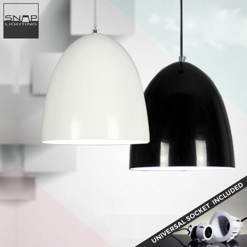Arabella White E27 Cone Pendant Light for Modern Australian Home Interiors