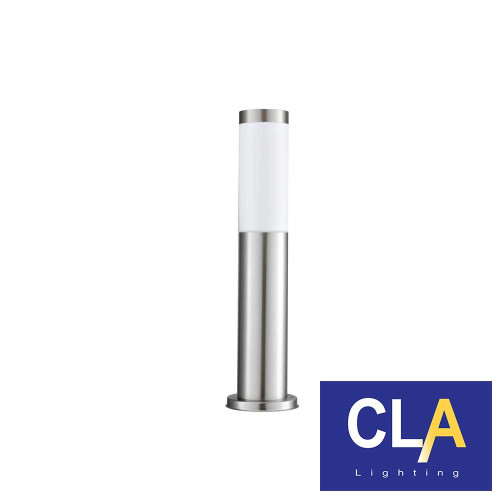 Modern 304 Stainless Steel Round Torre Bollard Light with E27 Base and IP44 Rating for Australian Outdoor Pathways and Landscapes