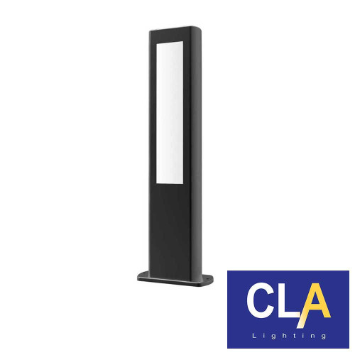 CLA Lighting Amun LED Bollard Light - 240V - 500mm Height Matte Black for Outdoor Pathways and Gardens Australia