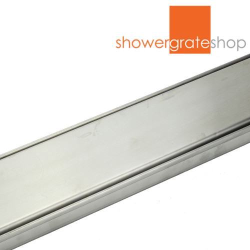 Millennium Euro Top Stainless Steel Linear Shower Grate for Modern Bathroom Drainage Australia