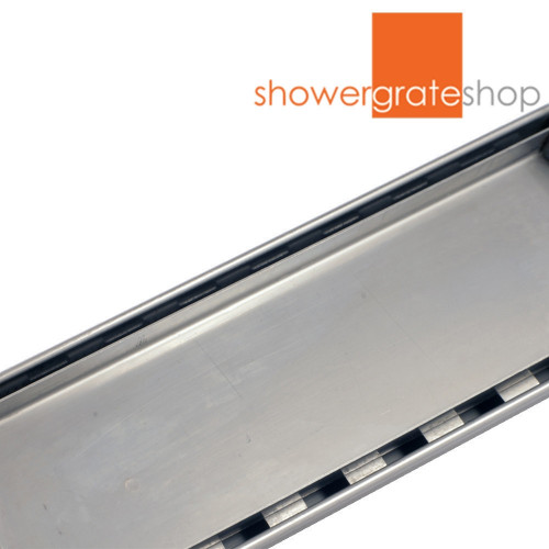 Modern Stainless Steel Tile Insert Shower Grate for Contemporary Australian Bathrooms