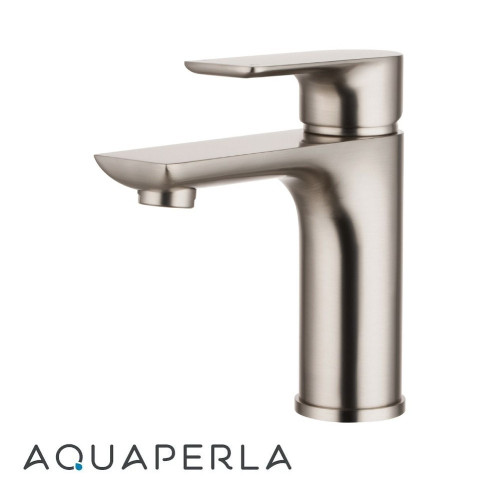 Modern VOG Brushed Nickel Basin Mixer Tap for Luxury Bathrooms in Australia
