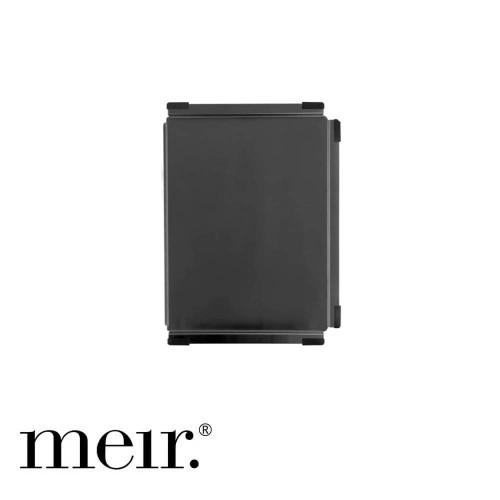 Meir Lavello Gunmetal Black Stainless Steel Dish Draining Tray for Kitchen Sinks Australia