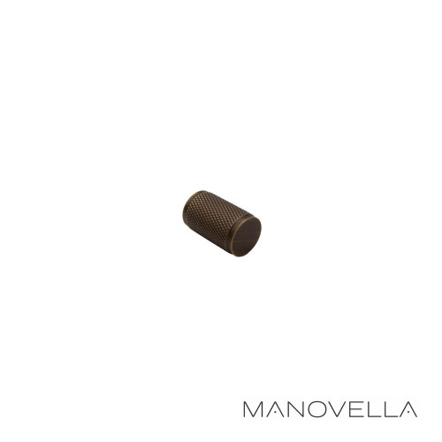 Manovella Helena Cabinet Handle 20mm Aged Brass 