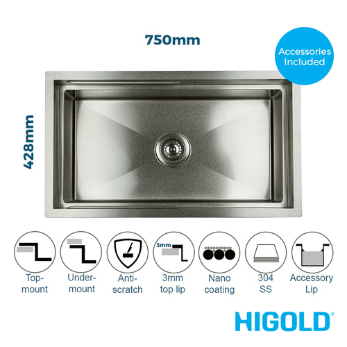 Higold-Piniz-1-Single-Bowl-Wokstation-Kitchen-Sink