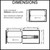 Elite Pull-Out Pantry 450mm Cupboard Requirements and Dimensions Diagram for Kitchen Storage Australia.