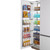 Stainless steel wire basket swing out pantry storage unit for kitchen organization in Australia