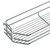 Stainless Steel Wire Basket for Open Out Kitchen Pantry Unit in Australia