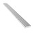 Modern Lauxes Silk Silver NXT26 Aluminium Linear Shower Grate for Australian Indoor and Outdoor Bathrooms