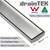 Modern 316 Marine Grade Stainless Steel 85mm Tile Insert Shower Grate for Australian Residential Bathrooms