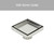 Modern Stainless Steel Square Tile Insert Floor Waste with 50mm Outlet for Australian Bathrooms