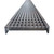 Modern DrainTEK Wedge Wire 316L Stainless Steel Grate Insert for Reln Outdoor Linear Drains in Australian Landscaping