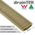 Modern DrainTEK Wedge Wire Stainless Steel Linear Shower Grate for Contemporary Australian Bathrooms