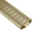 Modern Brass Finish Wedge Wire Stainless Steel Linear Shower Grate for Designer Australian Bathrooms