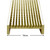 Modern Coloured Wedge Wire Stainless Steel Shower Grate Cover for Contemporary Australian Bathroom Drainage