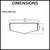 DrainTEK Tetra Stainless Steel Linear Shower Grate with Square Hole Pattern for Modern Australian Bathrooms