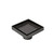 Modern DrainTEK Matte Black Square Tile Insert Shower Floor Waste for Contemporary Australian Bathrooms