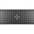 Modern 120mm Gunmetal Grey Square Hole Pattern Shower Grate for Australian Bathrooms
