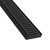 Modern Lauxes NeXT Generation NXT21 Midnight Black Aluminium Linear Shower Grate for Australian Indoor and Outdoor Drainage