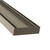 Modern Lauxes Brushed Nickel Slimline Tile Insert Shower Grate for Contemporary Australian Bathrooms