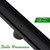 Modern Matte Black Tile Insert Shower Grate with Centre Outlet for Australian Bathroom Renovations