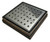 Modern Stainless Steel Square Tile Insert Shower Drain with Centre Waste for Australian Bathrooms