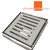 Modern Metro Stainless Steel Square Tile Insert Shower Drain for Australian Bathrooms