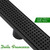 Modern Matte Black 900mm Square Hole Shower Grate with Centre Outlet for Australian Bathrooms
