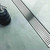 Sleek Minimalist Stainless Steel Linear Shower Grate with Square Hole Design for Modern Australian Bathrooms