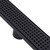 Modern Matte Black Square Hole Stainless Steel Shower Grate for Contemporary Australian Bathrooms